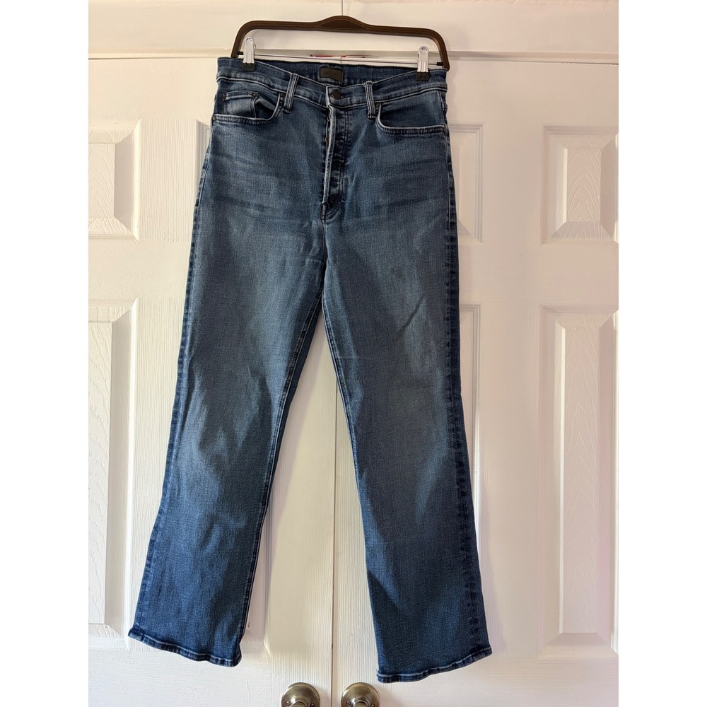 MOTHER The Tripper Ankle Jeans Catch Me If You Can Blue High Rise Straight 32